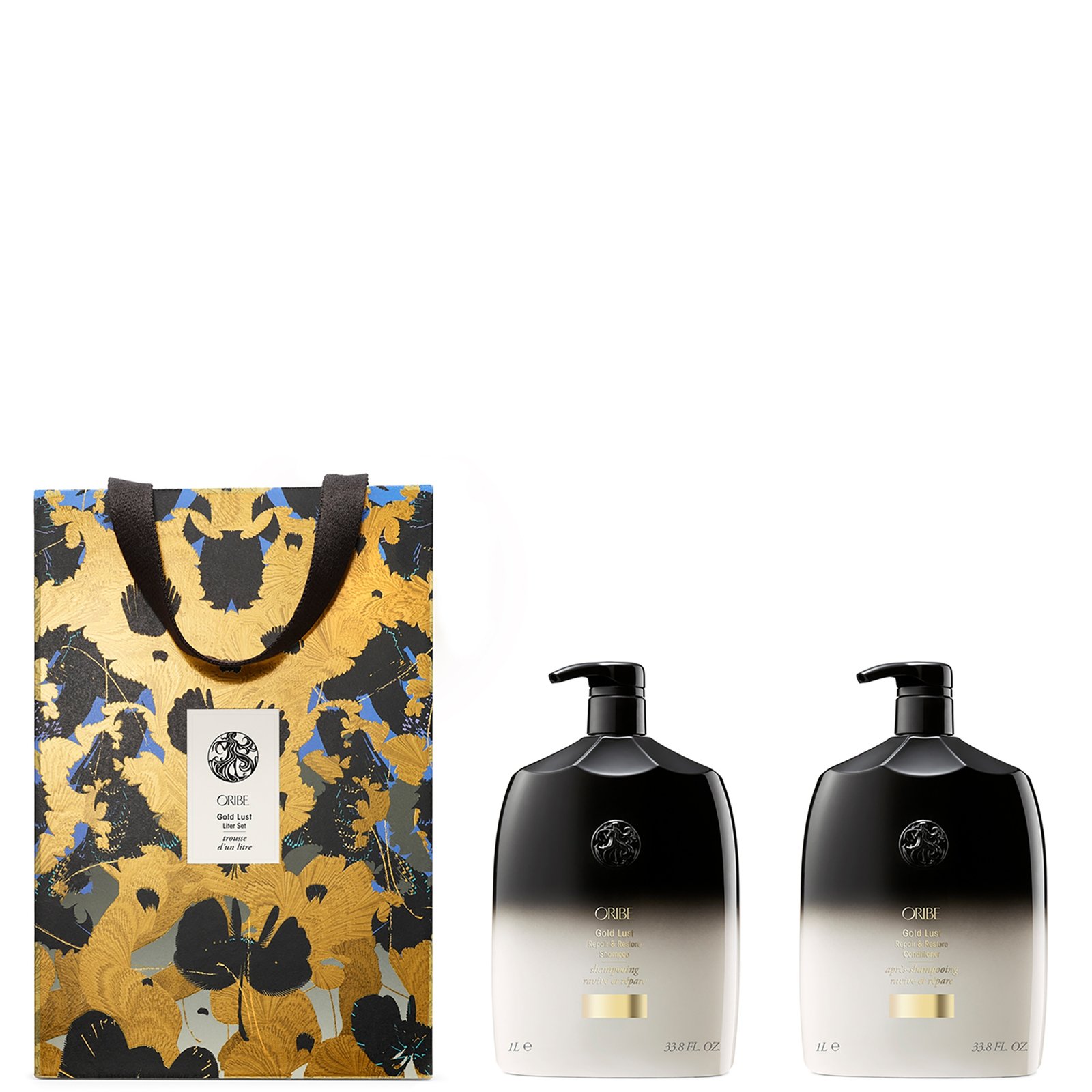 Oribe Gold Lust Litre Duo Holiday 2025 (worth &amp;pound;343)