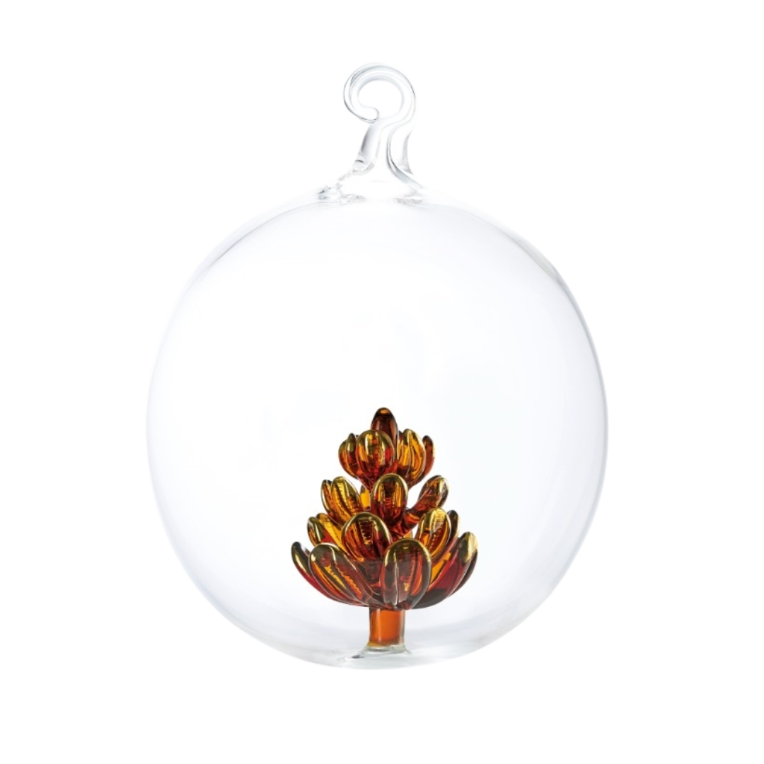 Glass Bauble - Pine Cone