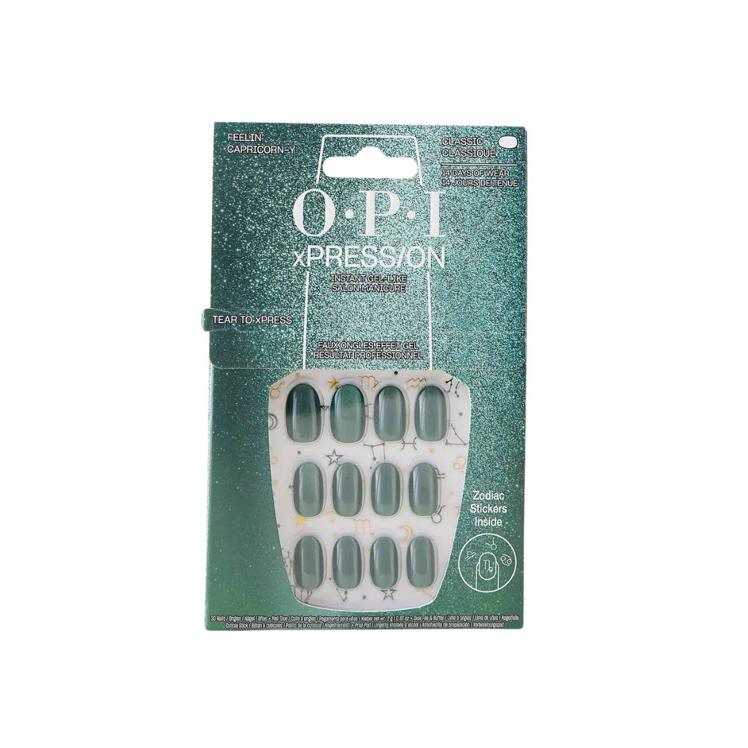 Press-on nails for christmas - O.P.I