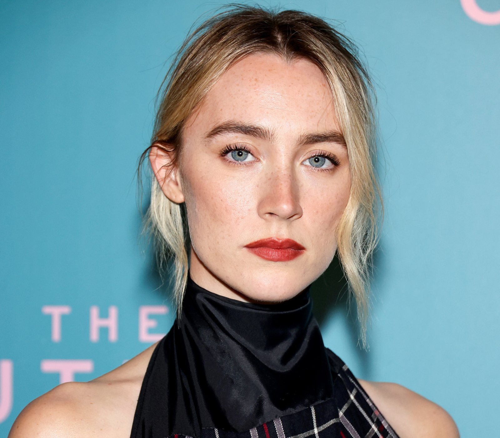 NEW YORK, NEW YORK - SEPTEMBER 30: Saoirse Ronan attends as Sony Pictures Classics &amp;amp; The Cinema Society host a screening of "The Outrun" at Crosby Street Hotel on September 30, 2024 in New York City. (Photo by Jamie McCarthy/Getty Images)