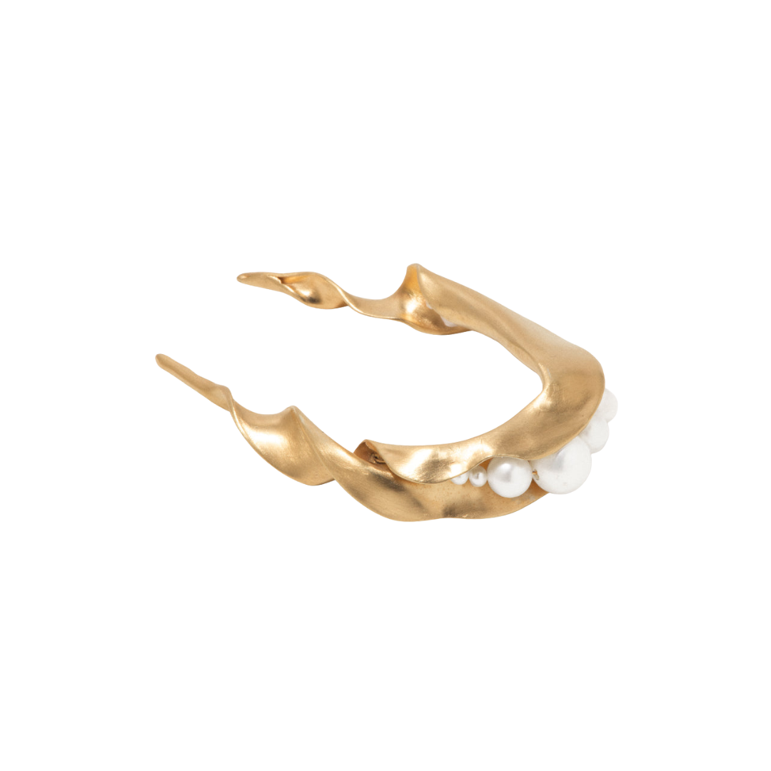 Drippty Drip - Pearl and Gold Plated Hair Pin