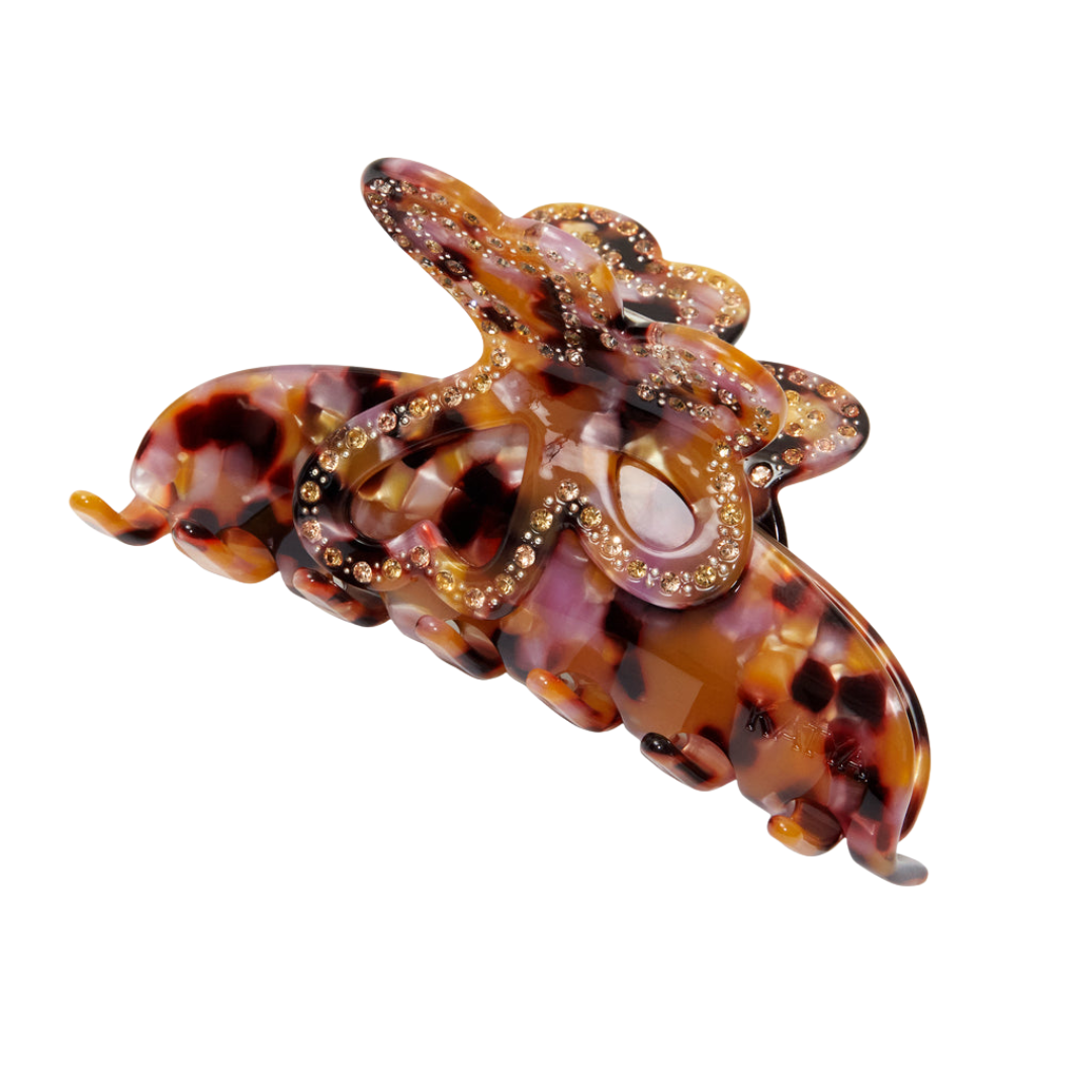 Mariah Claw in Pink Tortoise