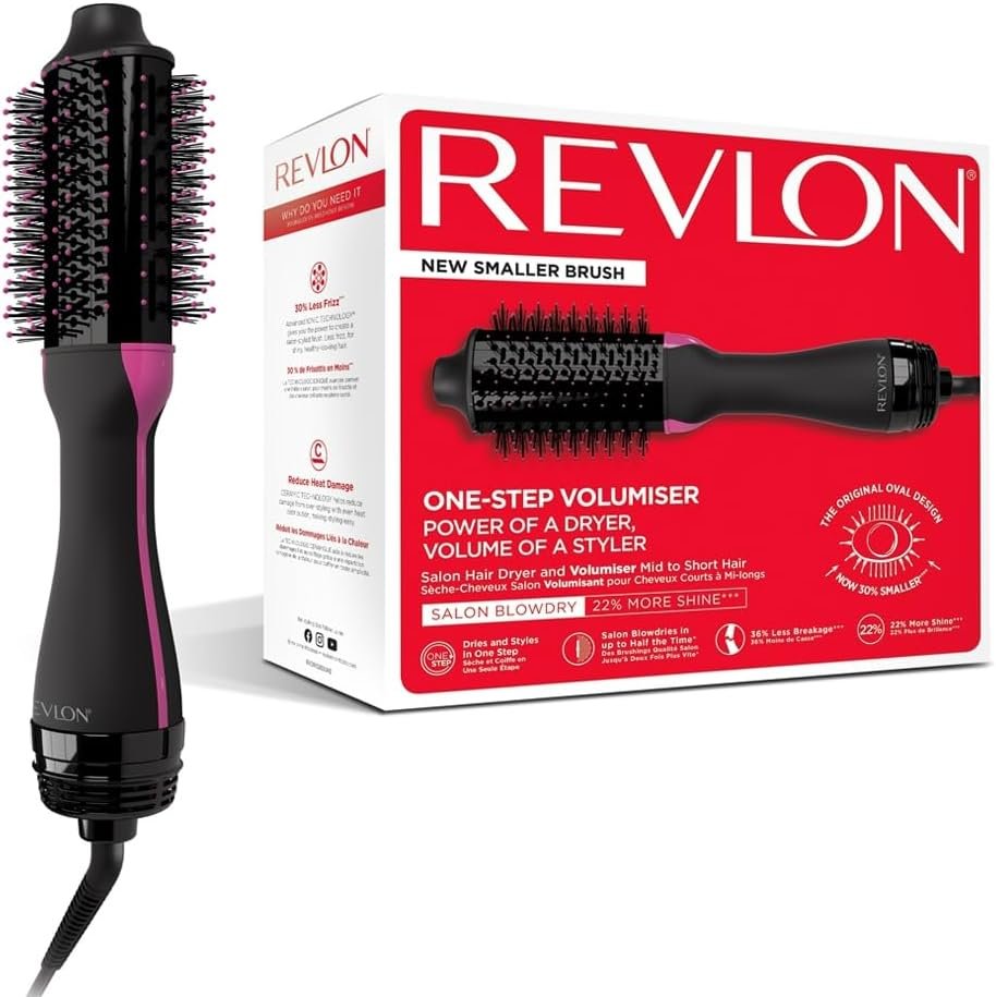 Revlon Hair Tools - Airstyler Volumizer Professional - Mid/short Hair Black