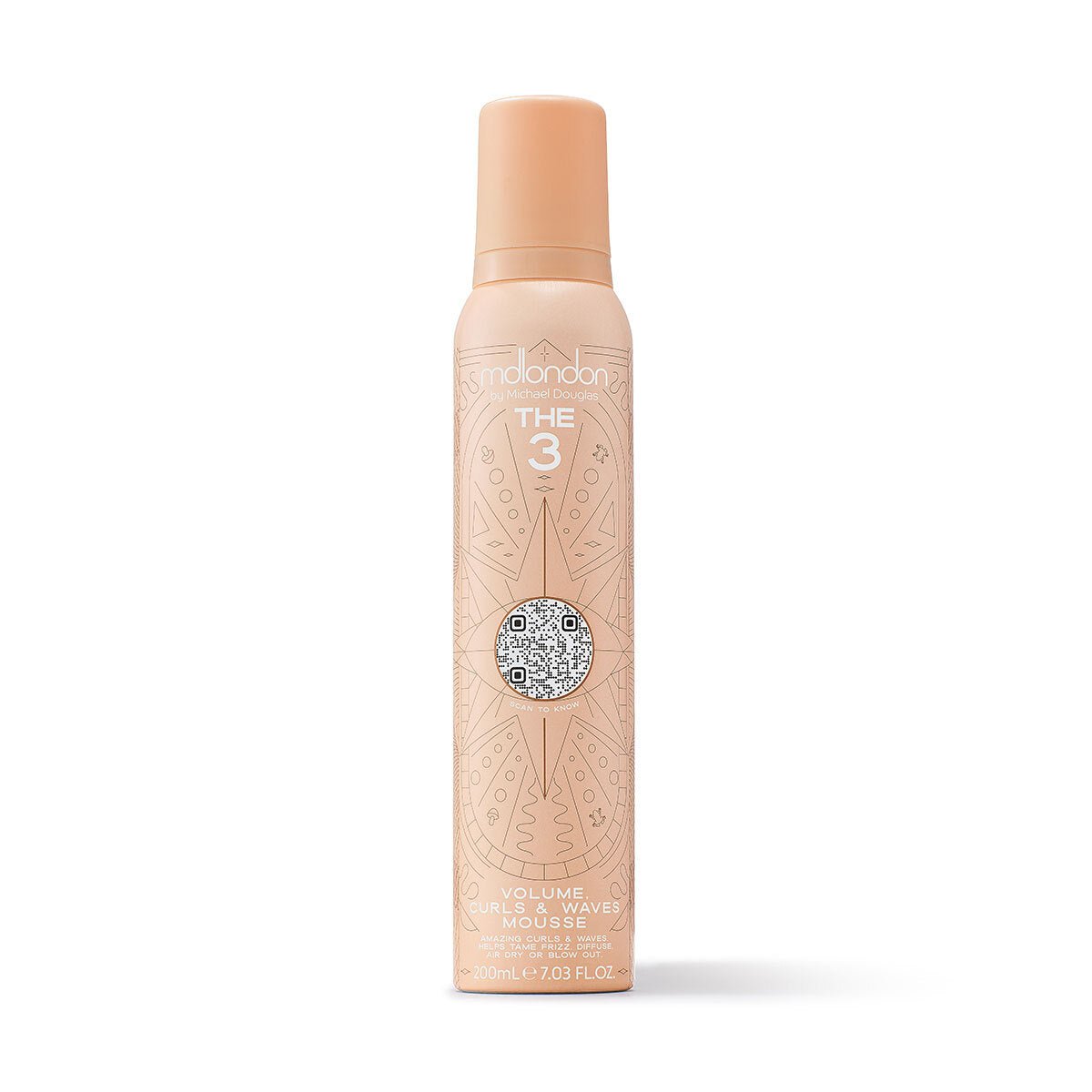The 3 - Volume, Curls &amp;amp; Waves Mousse