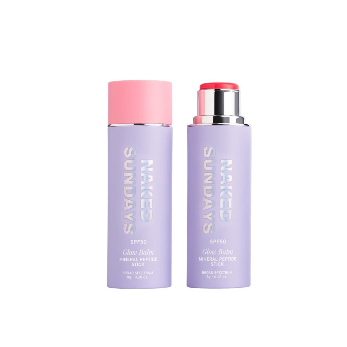 Naked Sundays SPF50 GlowBalm Mineral Peptide Stick