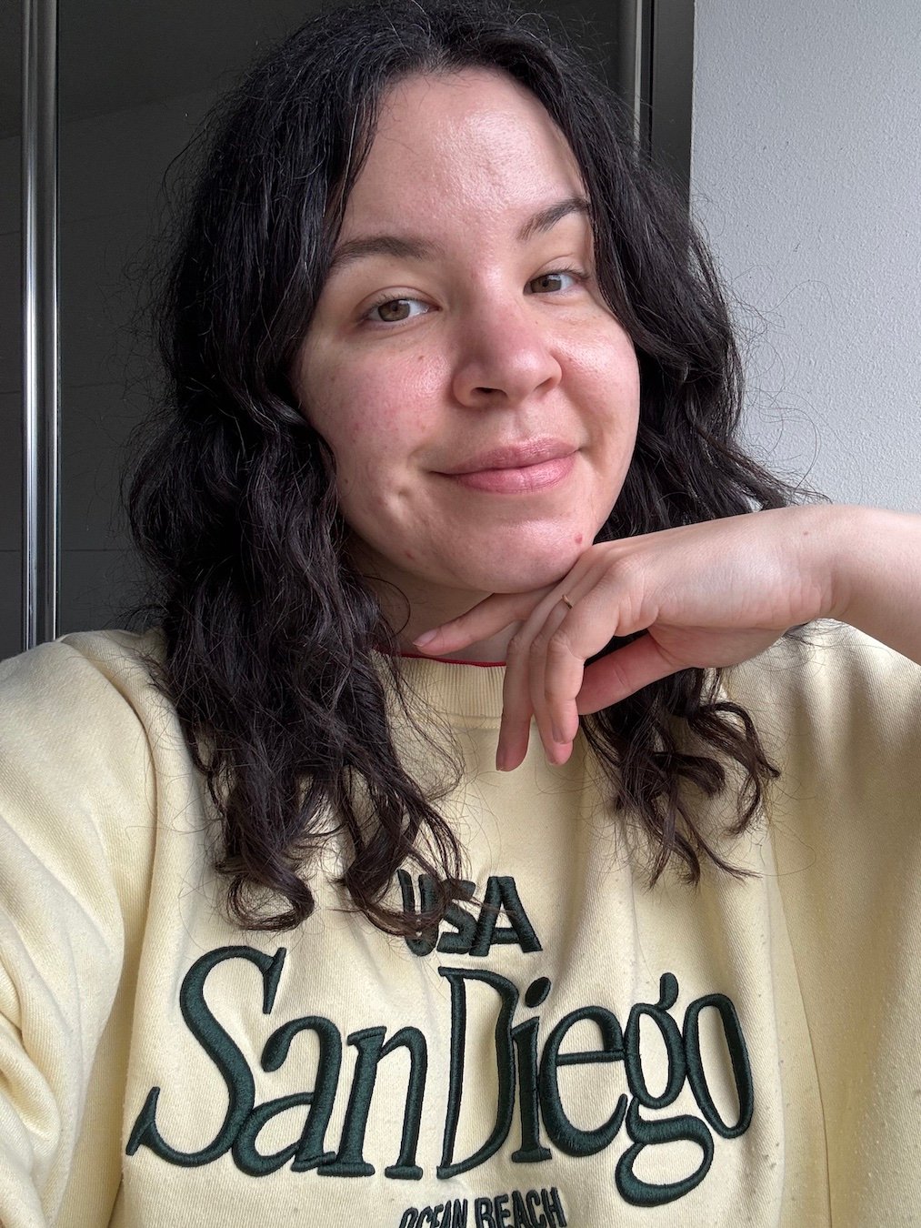 Mica Ricketts testing No7 Prime Forever range