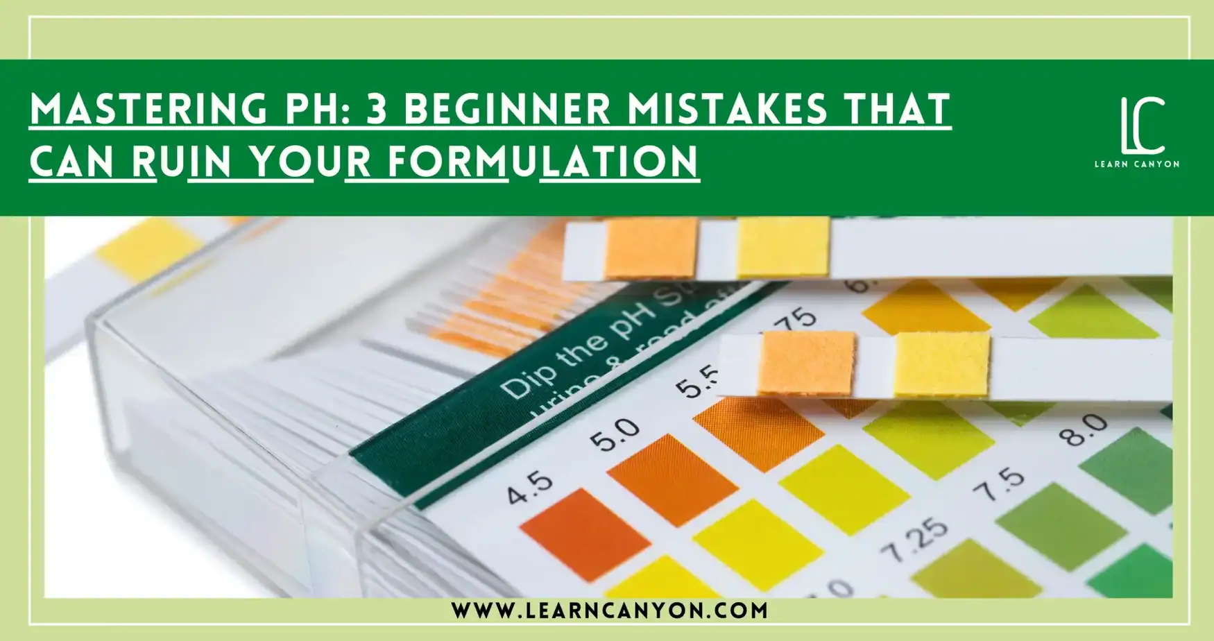 Master pH 3 Mistakes That Ruin Skincare Products