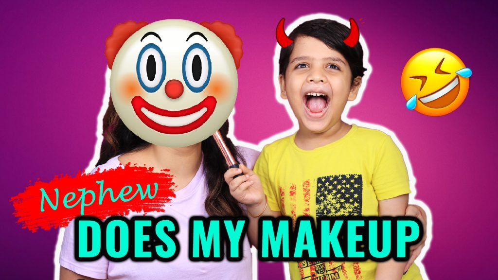 My Nephew Does My Makeup!